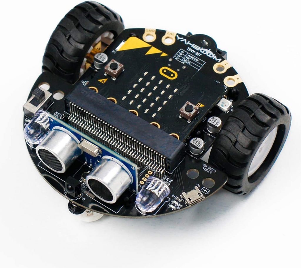 Yahboom Tiny: Bit Smart Robot Car Para Micro:bit (sin Micro:bit Board ...