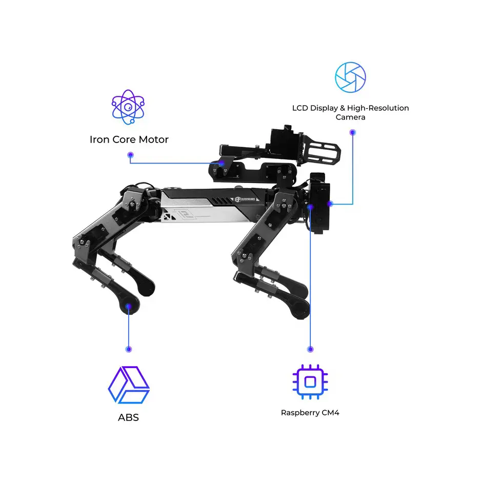 ELECFREAKS CM4 XGO-Lite Robot para Raspberry Pi - Imagen 5