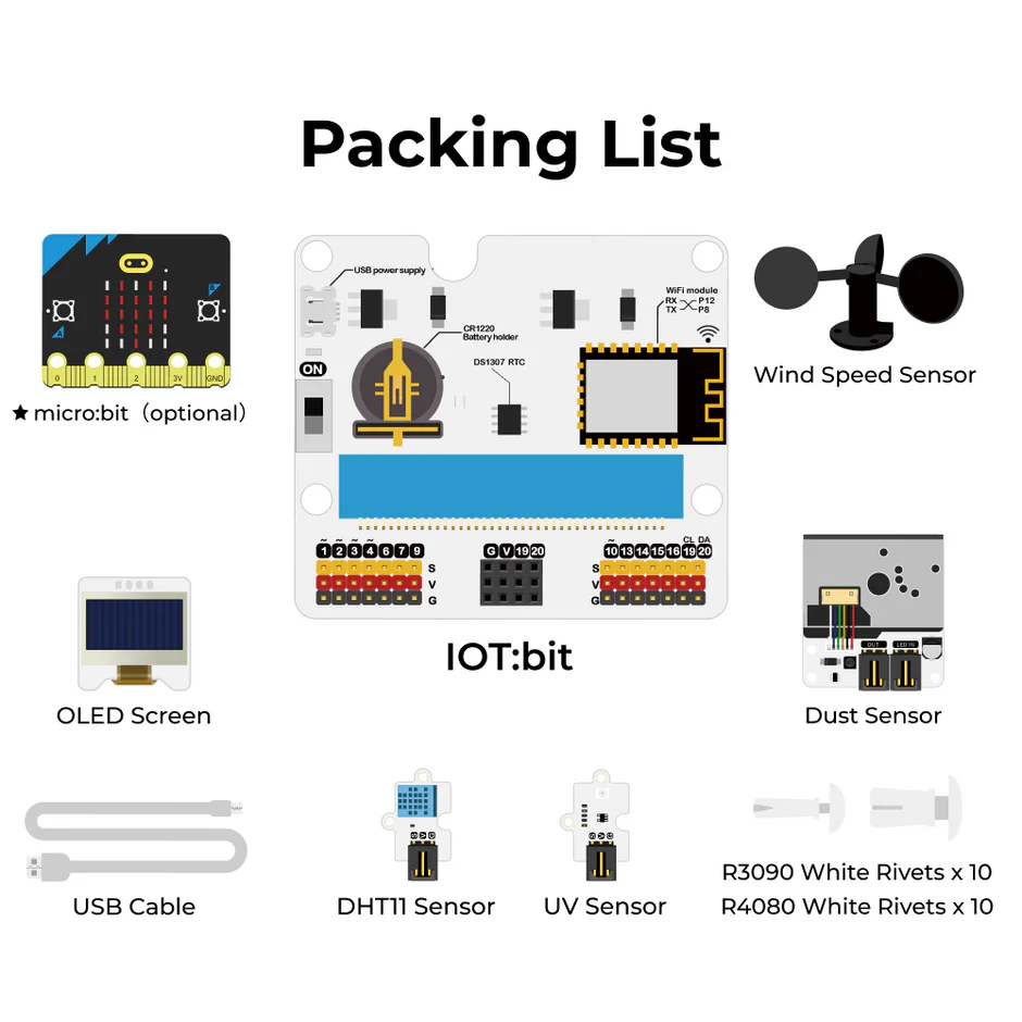 ELECFREAKS Smart Climate Kit - Imagen 8